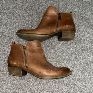 Lucky Brand Brown Booties